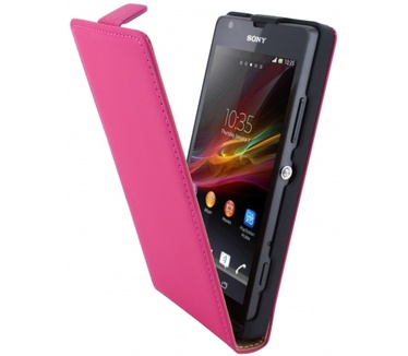Mobiparts Mobiparts Premium Flip Case Sony Xperia SP Pink