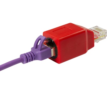 LogiLink RJ45 Crossover adapter, red