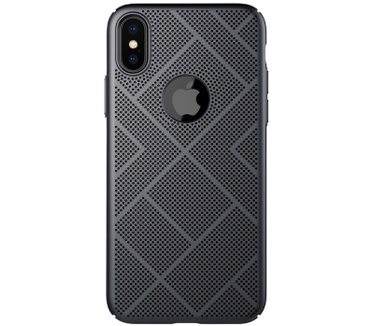 Nillkin Air Hard Case voor Apple iPhone X (5.8") - Zwart  Zwart