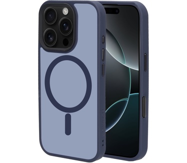 Mobiparts Hardcover Apple iPhone 16 Pro Satin Blue (Magsafe Compatible)