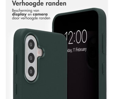 Accezz MagSafe Leather Backcover Samsung Galaxy A57 (5G) - Cedar Green
