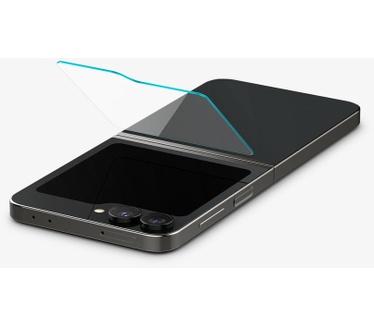 Spigen EZ Fit Gehard Glas Clear Screenprotector Samsung Galaxy Z Flip 6 2-Pack