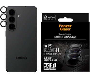 PanzerGlass PanzerGlass® Hoops® Ceramic II Camera Lens Protector Samsung Galaxy S26 | S26+