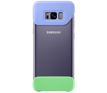 Samsung Galaxy S8 Plus 2Piece Cover - Blauw/Groen
