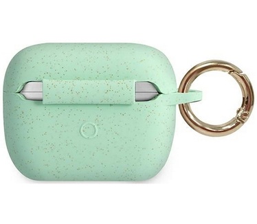 Guess Silicone Case voor Apple Airpods Pro - Groen Groen