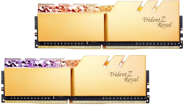 G Skill Trident Z Royal F4 3600C14Q2 64GTRGB Kopen Prijzen Tweakers