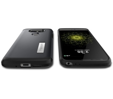 Spigen Tough Armor LG G5 Case - A18CS20138 - Metal Slate
