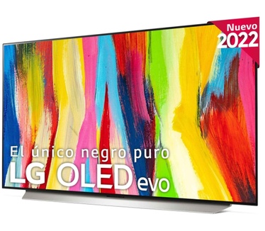 LG C2 48" (buitenlands model, 6LB) Zwart