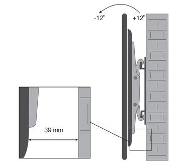 Proper Heavy-Duty Swing Arm TV Bracket  for 23''-43"