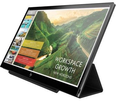 HP EliteDisplay S14 Zwart