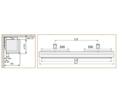 Da-Lite Cinelpro RF Electrol 102x180 Matte White M