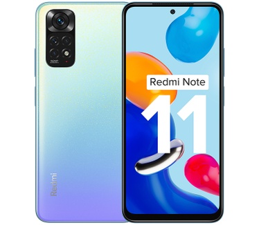 Xiaomi Redmi Note 11, 4GB ram, 128GB opslag Blauw