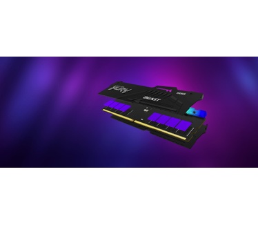 Kingston 32GB 6800MT/s DDR5 CL34 DIMM (Kit van 2) FURY Beast RGB XMP