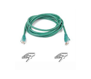 Belkin Cable patch CAT5 RJ45 snagless 1m green