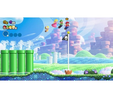 Nintendo Switch (OLED model) + Super Mario Bros: Wonder + Switch Online 12 maanden Wit