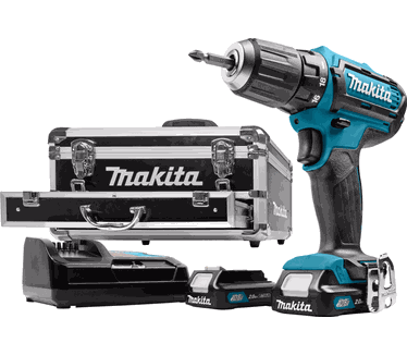 Makita DF331 (2000 mAh) + accessoires set