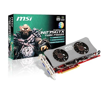 MSI N275GTX Twin Frozr OC