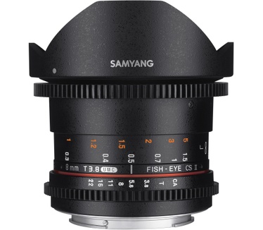 Samyang Optics 8mm T3.8 VDSLR UMC Fish-eye CS II, Fujifilm X