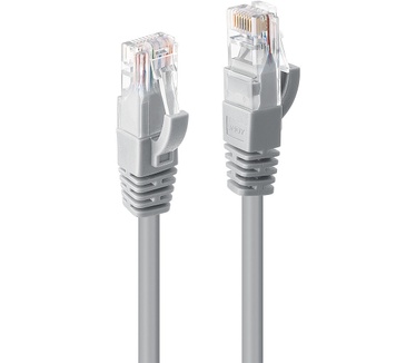 Lindy RJ-45 Cat6 U/UTP 5 m Grijs