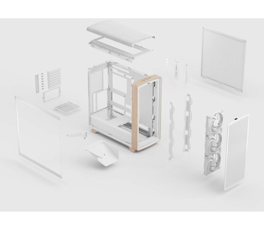 Fractal Design Summit Chalk White TG