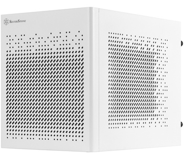 Silverstone Sugo Technology SUGO 16, Wit, Mini-ITX kubuschassis met alle stalen constructie, SST-SG16W (wit)
