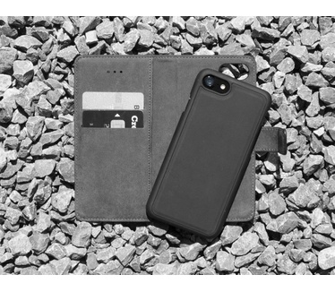 Mobiparts 2 in 1 Premium Wallet Case Apple iPhone 6/6S Black