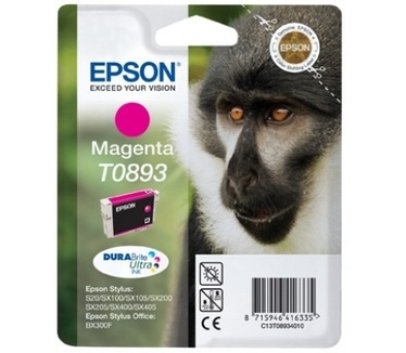 Epson inktpatroon Magenta T0893 DURABrite Ultra Ink