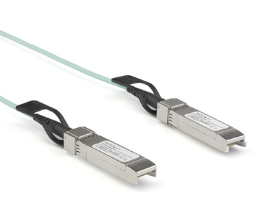 Startech.com Dell EMC AOC-SFP-10G-5M Compatible SFP+ Active Optical Cable - 5m (16.4ft) Blauw