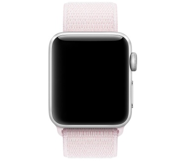 Apple Geweven sportbandje van Nike - Pearl Pink (38 mm)
