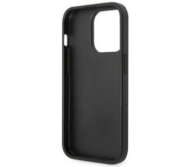 Guess 4G Metal Logo BackCase Apple iPhone 14 Pro Max (6.7") Grijs Grijs