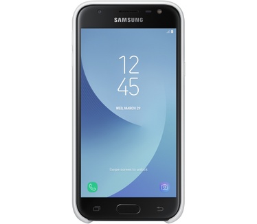 Samsung Galaxy J3 (2017) Dual Layer Cover (J3 2017) Wit
