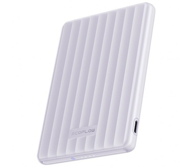 EcoFlow RAPID Mag 5K Powerbank 5.000 mAh Qi Wireless Charging, Magsafe Li-ion USB-C Paars