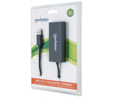 Manhattan SuperSpeed USB 3.0 to DisplayPort Adapter