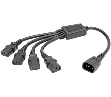 Tripp-Lite P004-18N-4XC13 Zwart