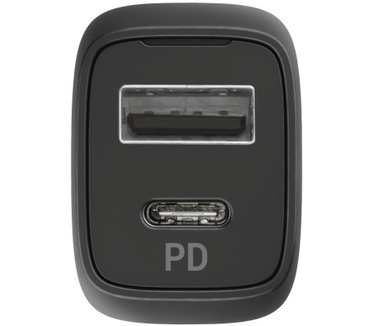 Trust Qmax 30W Ultra-Fast USB-C & USB Car Charger with PD