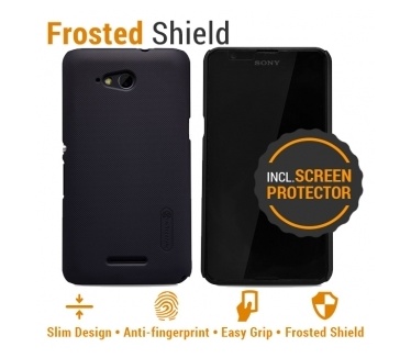 Nillkin Backcover Sony Xperia E4g - Super Frosted Shield - Black