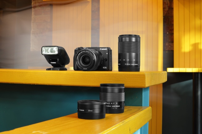 EOS M3 lenzen