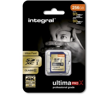 Integral SDXC 256GB Class 10
