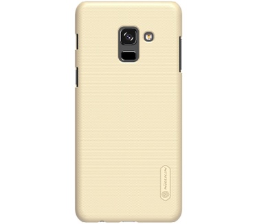 Nillkin Frosted Shield HardCase Samsung Galaxy A8+ (2018) - Goud  Goud