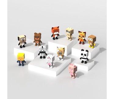 Mobility on Board Dancing Animal Chien