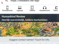 LineageOS-interface voor verhaal custom roms, augustus 2021