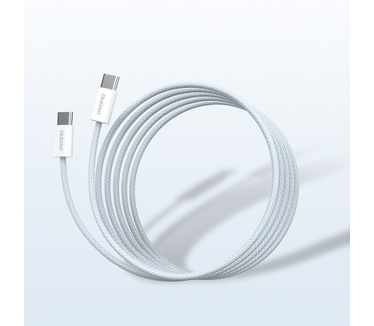 DUDAO L6C USB-C to 60W PD 2m hvid - Digital/Daten