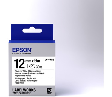 Epson LK-4WBB Labelprinter tape