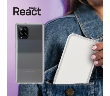 Otterbox React Series voor Samsung Galaxy A42 5G, transparant - Geen retailverpakking