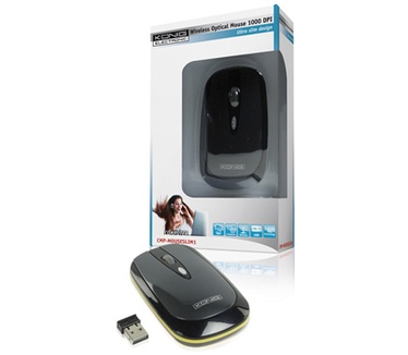 Konig Wireless Optical Slim Mouse