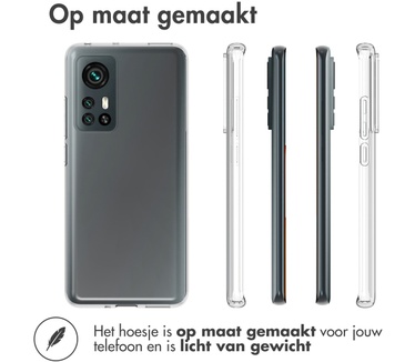 Accezz Clear Backcover Xiaomi 12 / 12X - Transparant