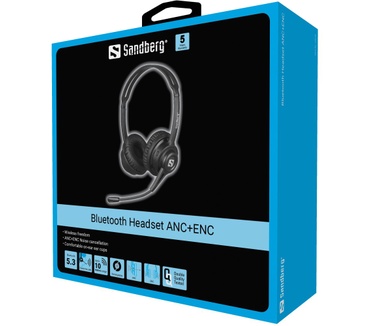 Sandberg Bluetooth Headset ANC+ENC