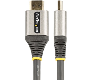 Startech.com 4m Premium Gecertificeerde HDMI 2.0 Kabel, High-Speed Ultra HD 4K 60Hz HDMI Kabel met Ethernet, HDR10, ARC, UHD HDMI Video Kabel, Voor UHD Schermen, TVs, Displays, M/M