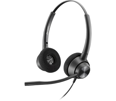 Poly Poly EncorePro 320 met Quick Disconnect Binaural Headset TAA