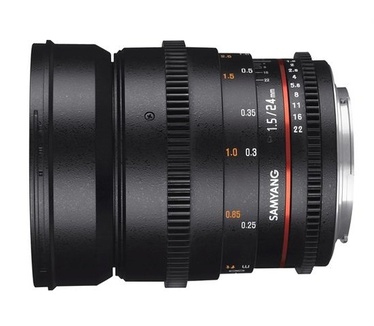 Samyang Optics 24mm T1.5 VDSLR ED AS IF UMC II (MFT)